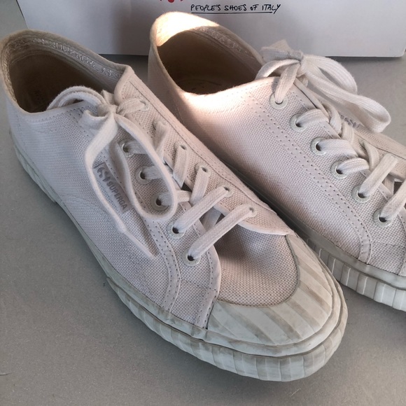 Superga 2630 COTU Sneakers Total White 9.5 - Picture 5 of 8